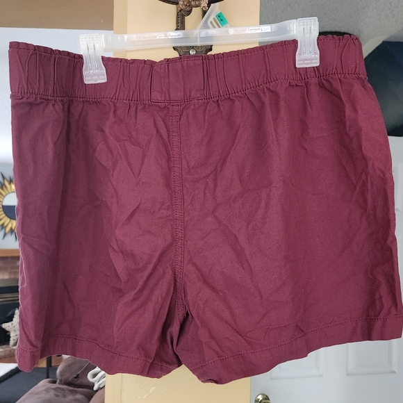 George Size 18 Burgundy Shorts - Picture 3 of 3